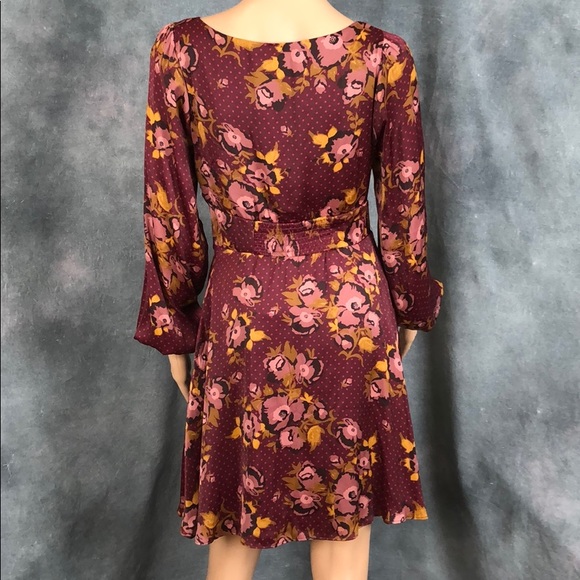 Free People Morning Light Floral Dress NWT sz8 - Picture 5 of 6